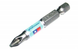 Бита PH 2*50 мм  с насечкой, сталь Профи