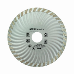 Диск алмазный 125*2.6*8.2*22.23 турбо-волна Stern