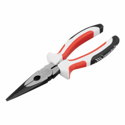 Длинногубцы прямые Premium, 200 мм, трехкомпонентные рукоятки Matrix