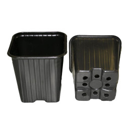 Горшок для рассады 0,43л квадрат поштучно