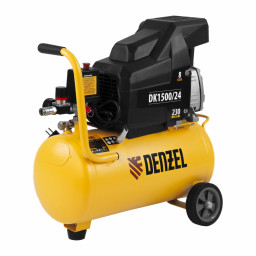 Компрессор воздушный DK1500/24, Х-PRO 1.5 кВт, 230 л/мин, 24 л Denzel