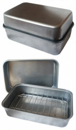 Коптильня походная 340*210*160*1 мм ТОНАР