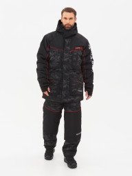 Костюм зимний Siberia Reflect, цвет черный HUNTSMAN