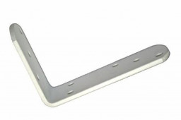 Кронштейн 60*100*20*4,0 мм  бытовой, цвет белый