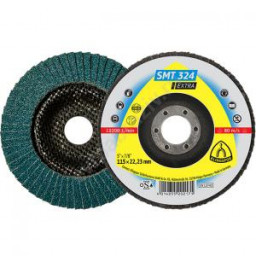 Круг лепестковый тарельчатые KLINGSPOR SMT 324 125мм зерно 40