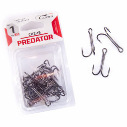 Крючки-двойники Cobra сер. CD225 разм.004 25шт.