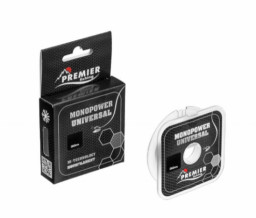 Леска MONOPOWER UNIVERSAL 0,18mm/30m Clear Nylon PREMIER fishing