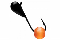 Мормышка вольф. Кошачий глаз 0,5гр капля d3,2 красный Premier Fishing (10шт/уп)