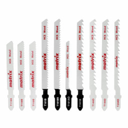 Набор полотен для электролобзика универсальный, 10 шт, T-SET1001 Matrix