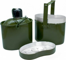 Набор посуды армейский котелок/фляжка HELIOS HS-NP 020031-00 1000мл/900мл