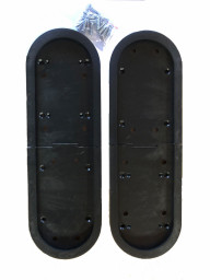 Накладка для охотничьих лыж пластиковая (2шт)