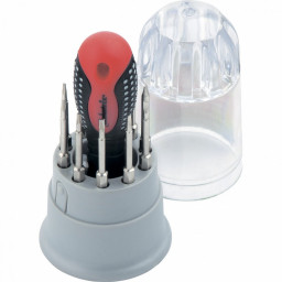 Отвертка для точных работ MATRIX Fusion с насадками 11 пр