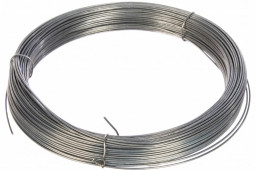 Проволока стальная 50 м оцинкованная термообработанная 1,2 мм Сибртех