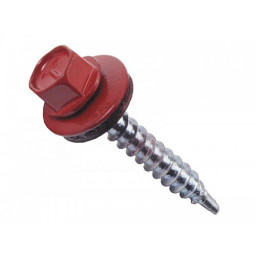 Саморез 5,5*19 ш/гр кровельный красное вино RАL 3005
