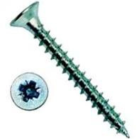 Саморез оконный фурн. Daxmer 4,1х30  белый цинк, острый, раззенковка