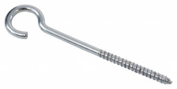 Шуруп-полукольцо 6,0*100 (крюк)