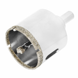 Сверло алмазное по керамограниту, 45 х 67 мм, трехгранный хвостовик Matrix