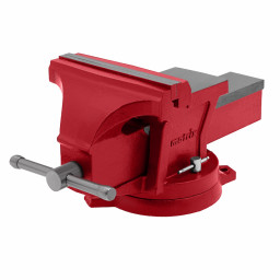 Тиски слесарные, 200 мм, поворотные, с наковальней Matrix