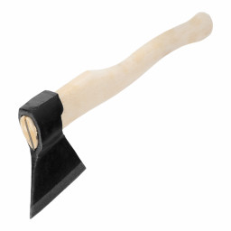 Топор кованый, в сборе, 1240/1650 г, деревянное топорище, 500 мм, Б, 