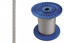 Трос D-8 мм. стальной DIN3055 / цена за метр