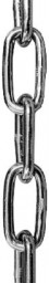 Цепь D-8 мм. с длинным звеном D2 DIN763 / цена за метр