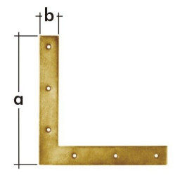 Уголок оконный (R)NA8 100*15*2 мм 