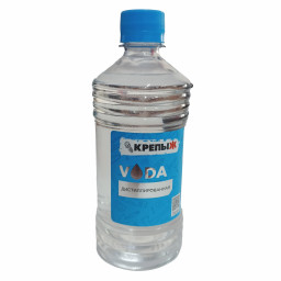 Вода дистиллированная 0,5л КрепыЖ
