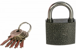 Замок навесной АЛЛЮР HG-340C (ВС1Ч-340) d5мм полимер